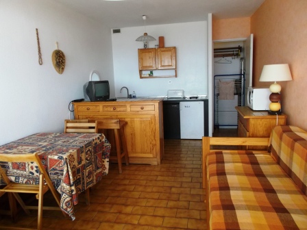 Séjour avec kitchenette